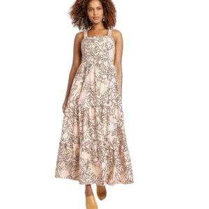Knox Rose Bagel Beige Floral Dress. Various sizes.  NWT